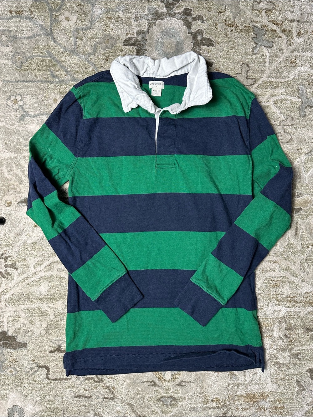 Crewcuts Striped Rugby Polo - Picture 2 of 4